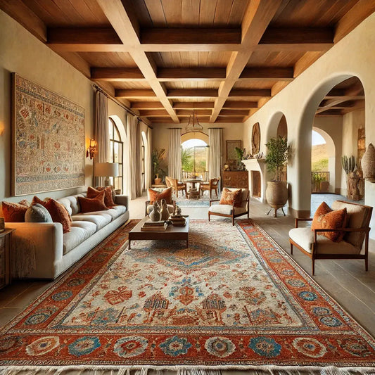 Choosing-the-Perfect-Handmade-Rug-for-Mediterranean-Village-in-Costa-Mesa I Got Rugs Choosing-the-Perfect-Handmade-Rug-for-Mediterranean-Village-in-Costa-Mesa I Got Rugs