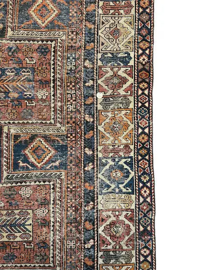 Handmade Antique Wool Caucasian Tribal Rug 4' x 10'2 - I Got Rugs Handmade Antique Wool Caucasian Tribal Rug 4' x 10'2 I Got Rugs Handmade Vintage I Got Rugs 2200.00
