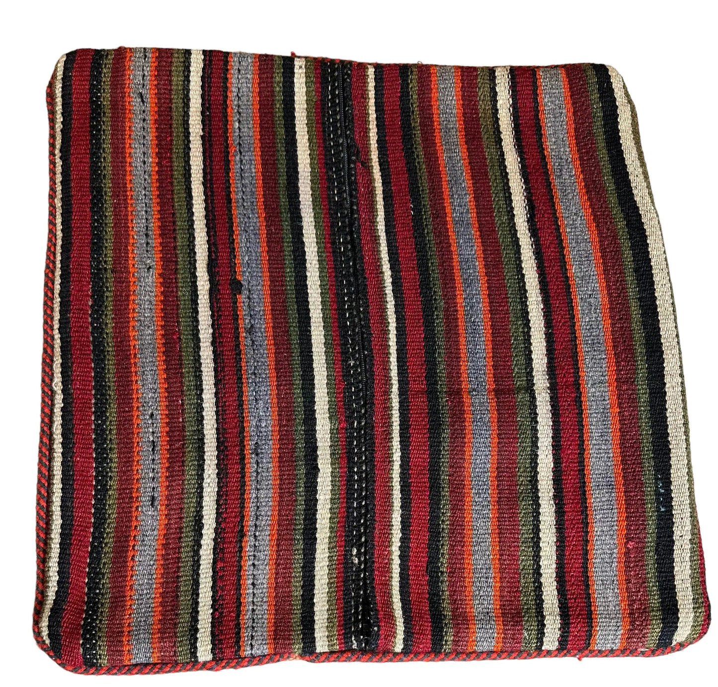 Handmade Vintage Turkish Double-Sided Pillow Cover 20" x 20" I Got Rugs