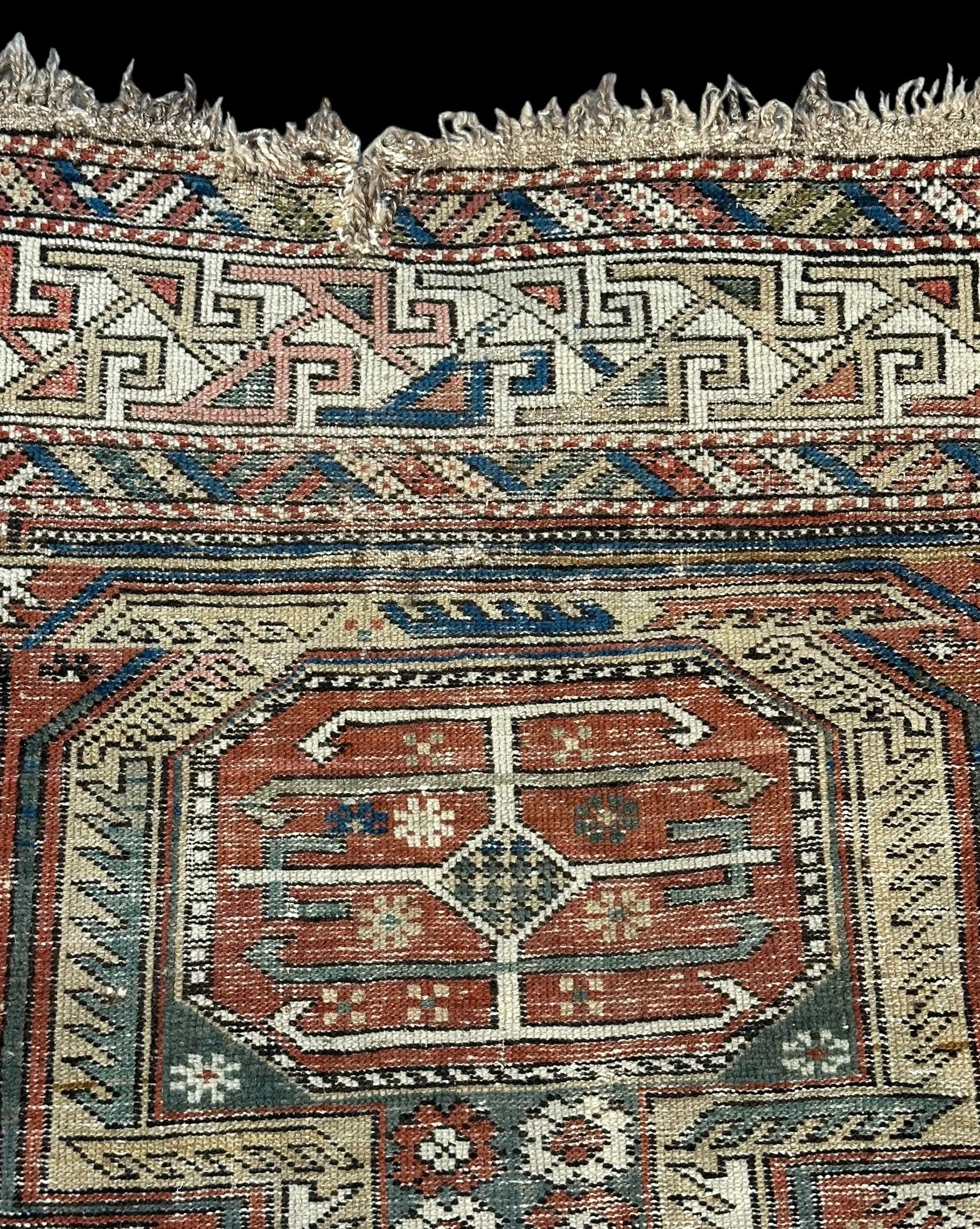 Antique Handmade Wool Rug Persian Oriental Design in Bold Colors 3'9 x 4'9 I Got Rugs Antique Handmade Wool Rug Persian Oriental Design in Bold Colors 3'9 x 4'9 I Got Rugs Handmade Vintage I Got Rugs