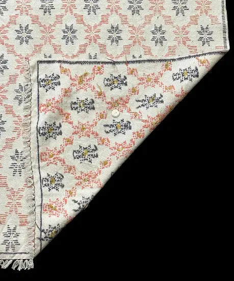 Hand-Woven Vintage Wool Rug Turkish Floral Design in Light Colors 2'9 x 6'2 I Got Rugs