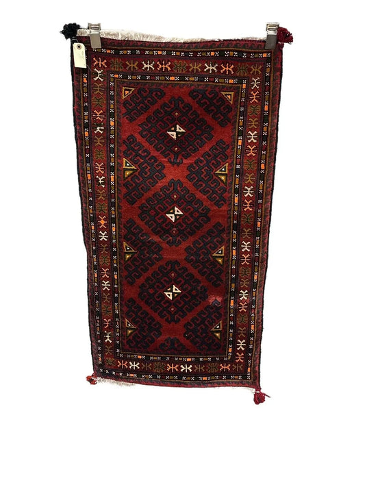 Handmade Afghan Area Rug 2'3 x 4' 100% wool I Got Rugs
