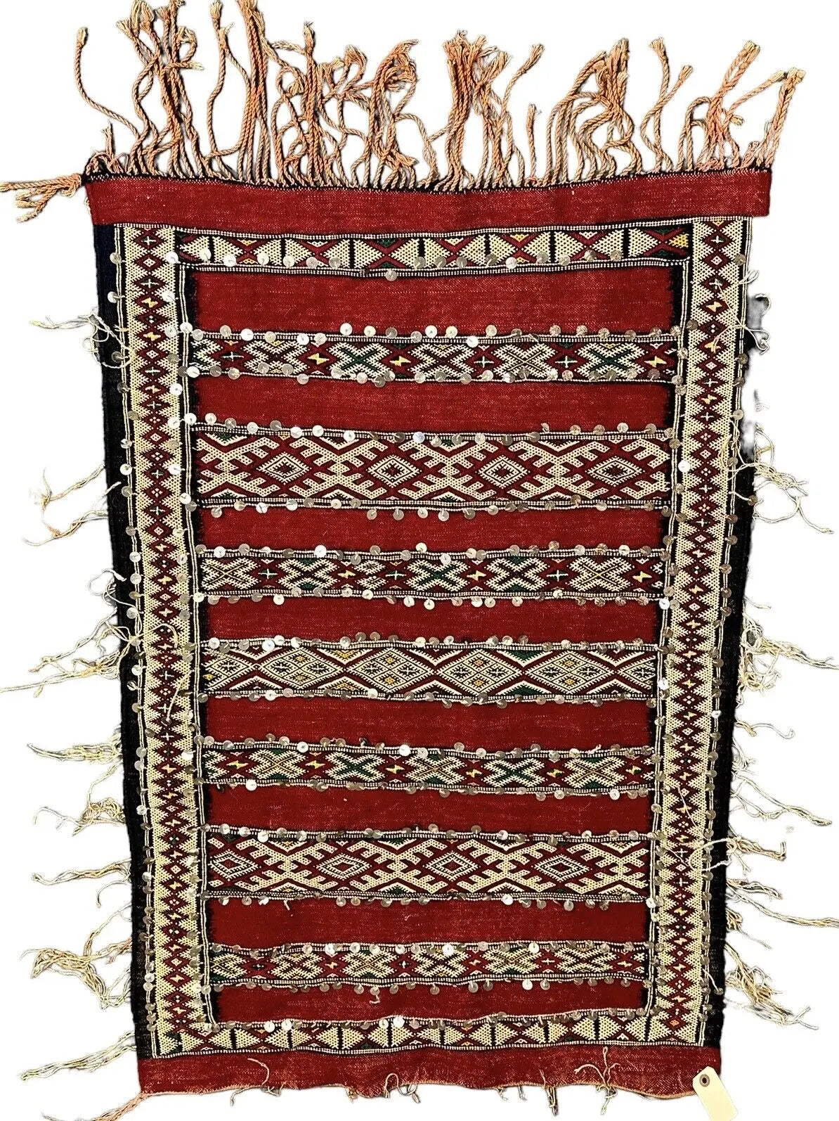 Handmade Vintage Rug Moroccan From Atlas Mountains 2'3 x 3'9 I Got Rugs