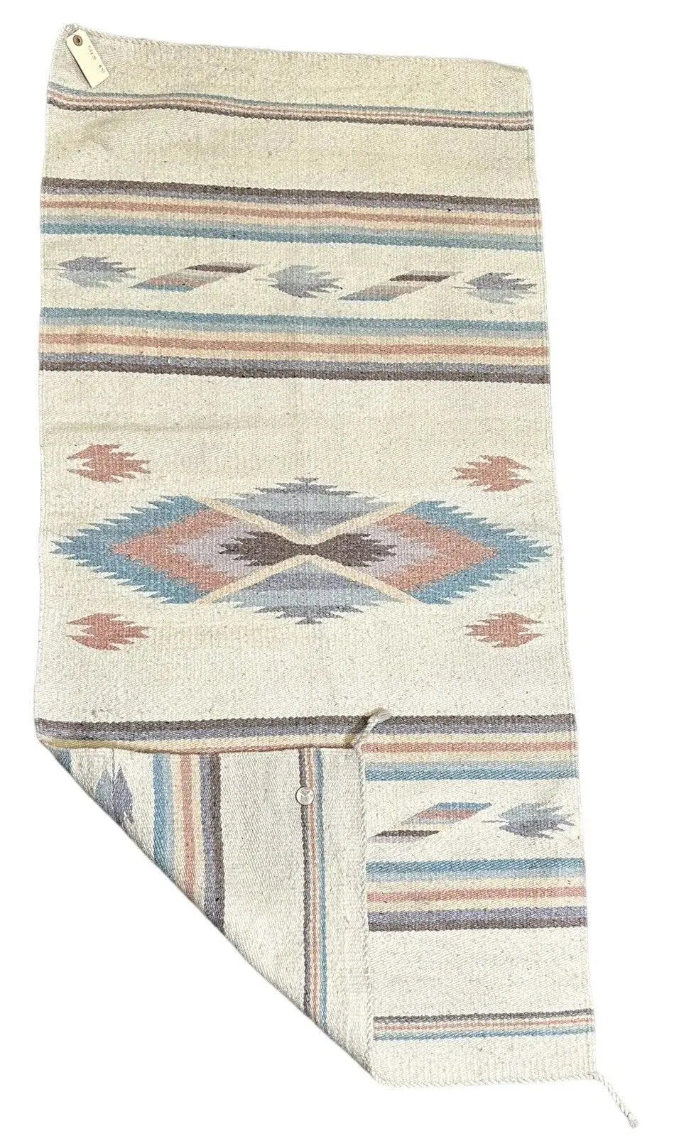 Handmade Vintage Rug Turkish Flat Weave Southwestern Design 2'4 x 4'11 I Got Rugs