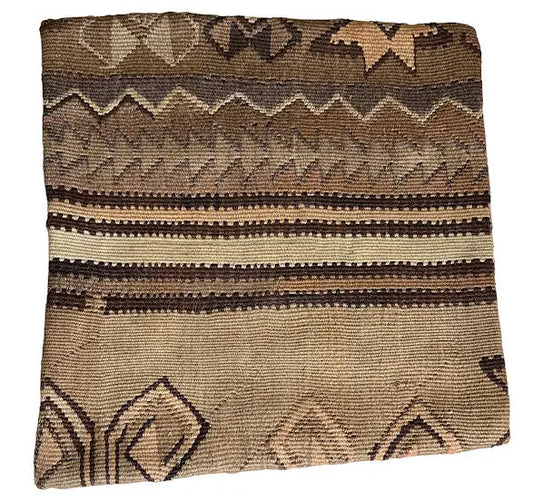 Handmade Vintage Turkish Pillow Cover 15" x 16" I Got Rugs