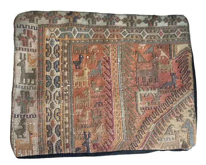 Handmade Vintage Turkish Pillow Cover 18" x 15" I Got Rugs