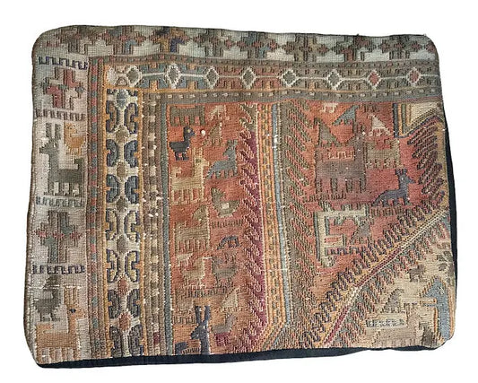 Handmade Vintage Turkish Pillow Cover 18" x 15" I Got Rugs