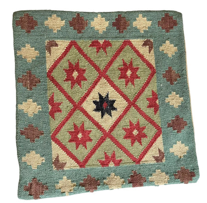 Handmade Vintage Turkish Pillow Cover 18" x 18" I Got Rugs