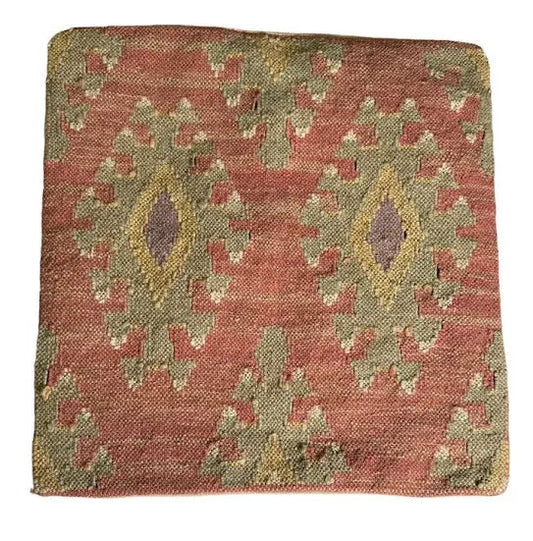 Handmade Vintage Turkish Pillow Cover 18" x 18" I Got Rugs