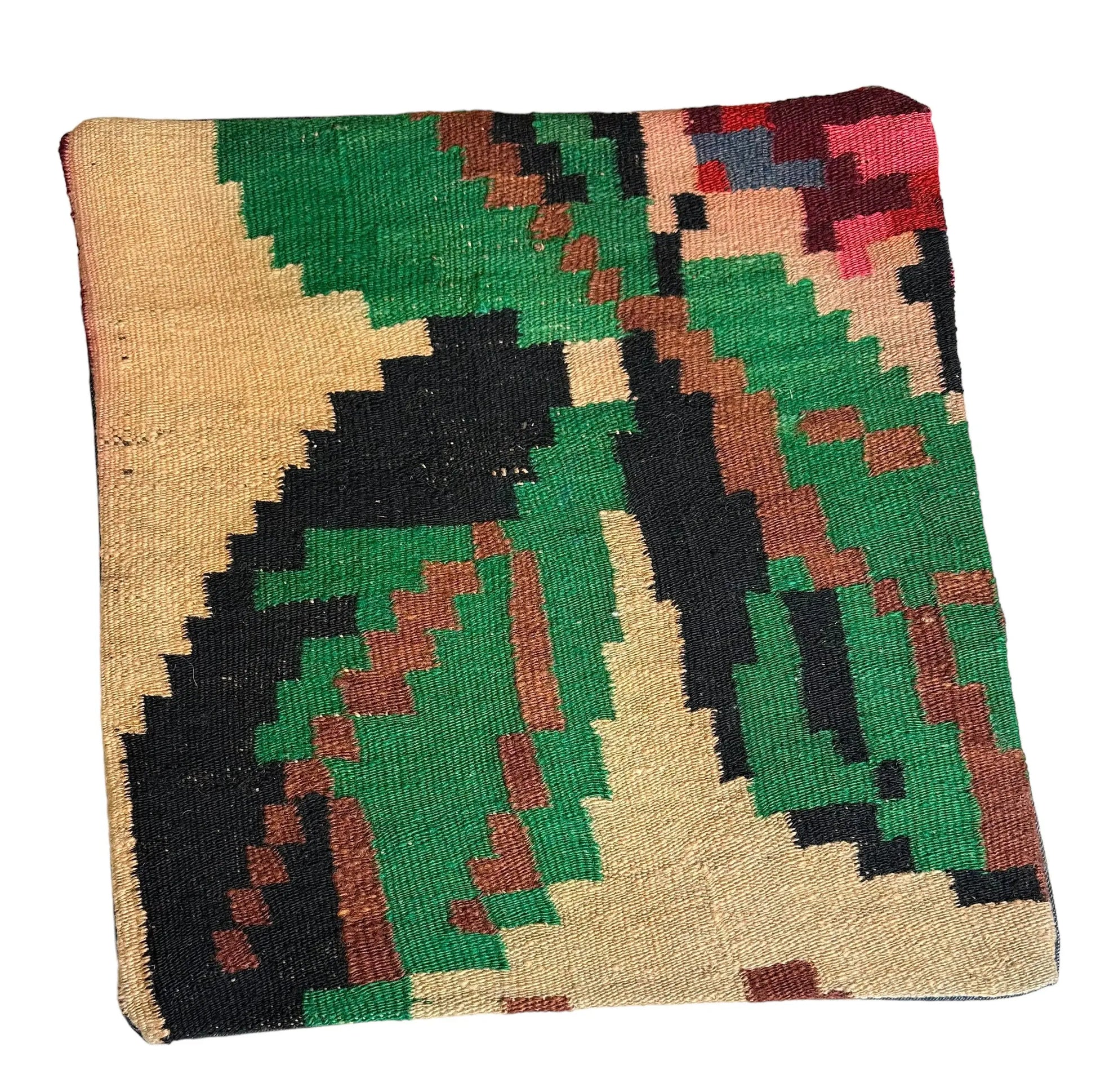 Handmade Vintage Turkish Pillow Cover 18" x 19" I Got Rugs