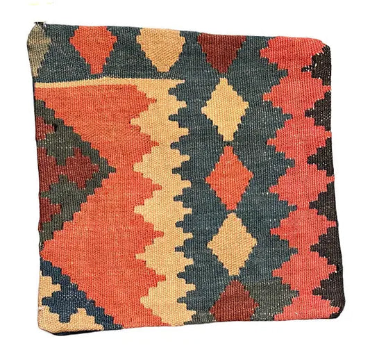 Handmade Vintage Turkish Pillow Cover 18" x 19" I Got Rugs