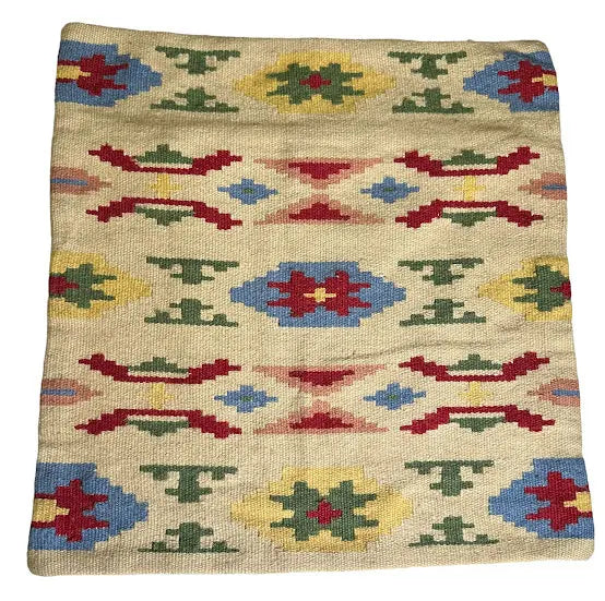 Handmade Vintage Turkish Pillow Cover 18" x 19" I Got Rugs