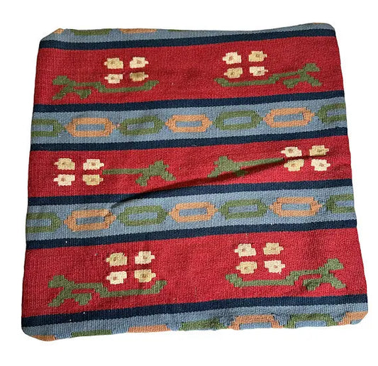 Handmade Vintage Turkish Pillow Cover 19" x 19" I Got Rugs