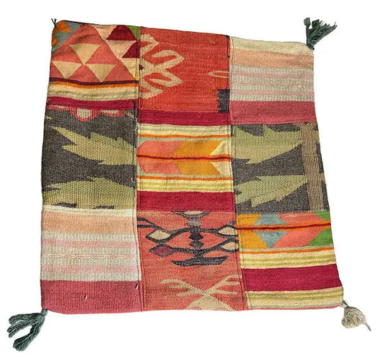 Handmade Vintage Turkish Pillow Cover 19" x 20" I Got Rugs