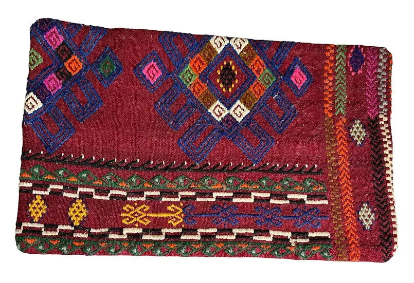 Handmade Vintage Turkish Pillow Cover 20" x 12" I Got Rugs