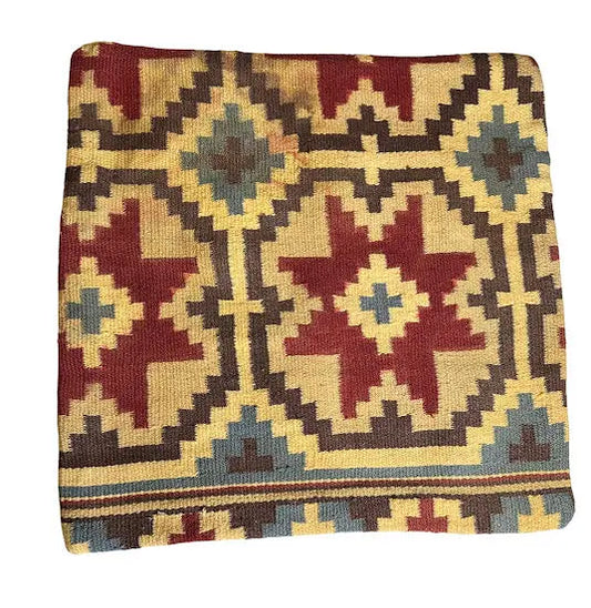 Handmade Vintage Turkish Pillow Cover 20" x 20" I Got Rugs