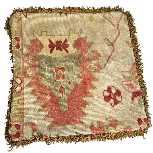 Handmade Vintage Turkish Pillow Cover 20" x 21" I Got Rugs