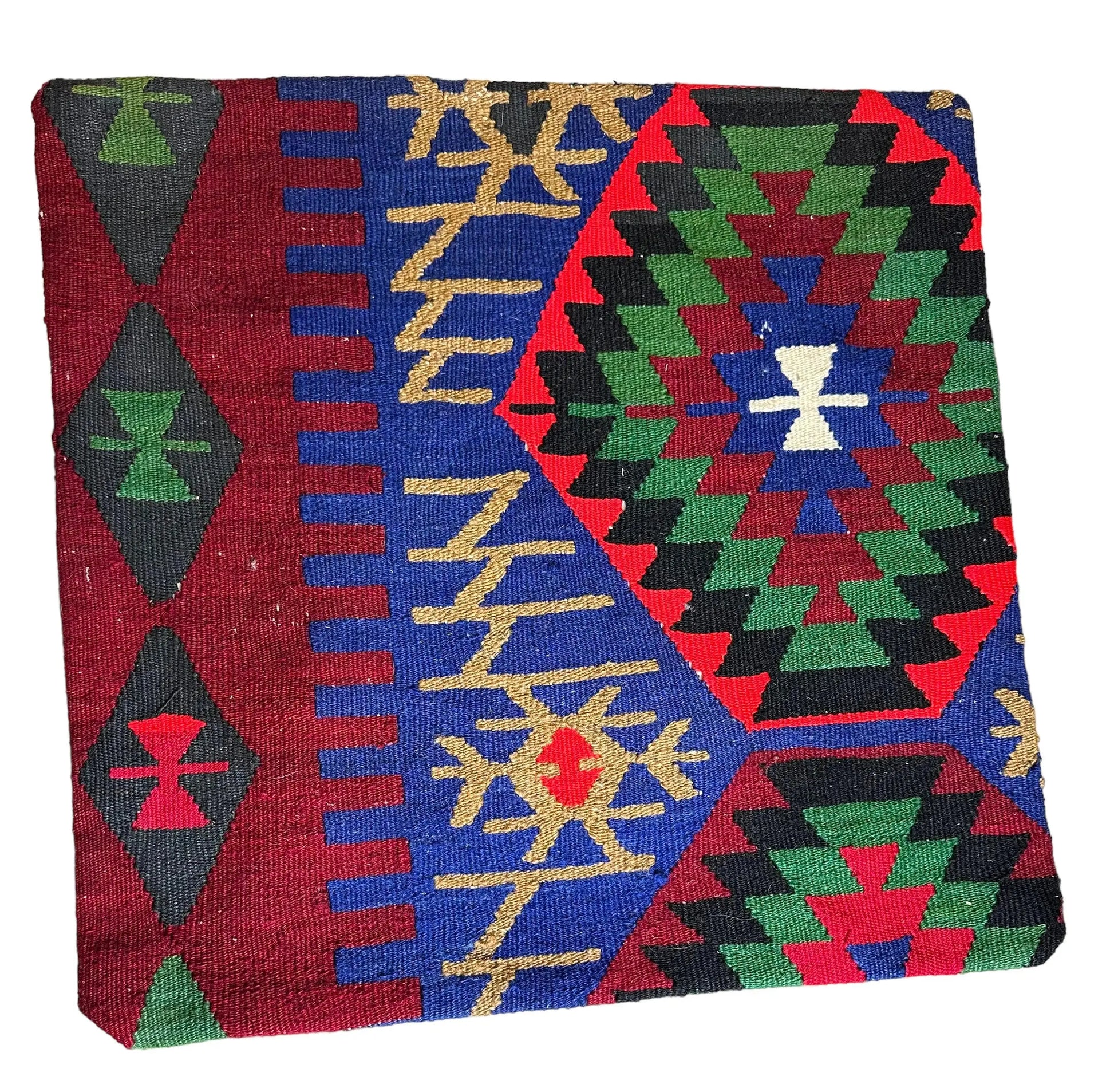 Handmade Vintage Turkish Pillow Cover 21" x 21" I Got Rugs