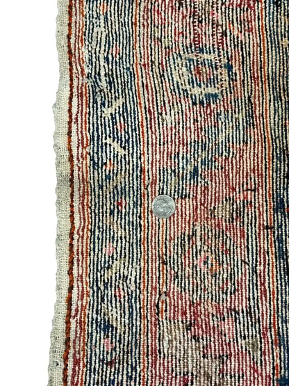 Handmade Vintage Turkish Village Style Design 100% Wool Rug 4'1 x 6'10 I Got Rugs