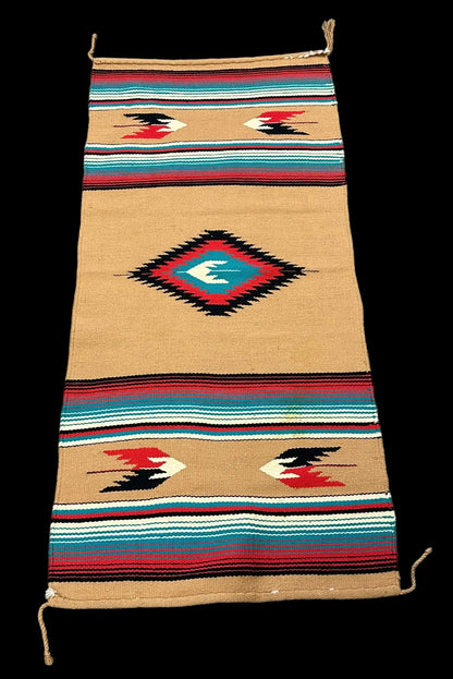 Handmade Vintage Wool Rug Colorful Southwestern Tribal Design 2'6 x 5'4 I Got Rugs Handmade Vintage Wool Rug Colorful Southwestern Tribal Design 2'6 x 5'4 I Got Rugs Handmade Vintage I Got Rugs