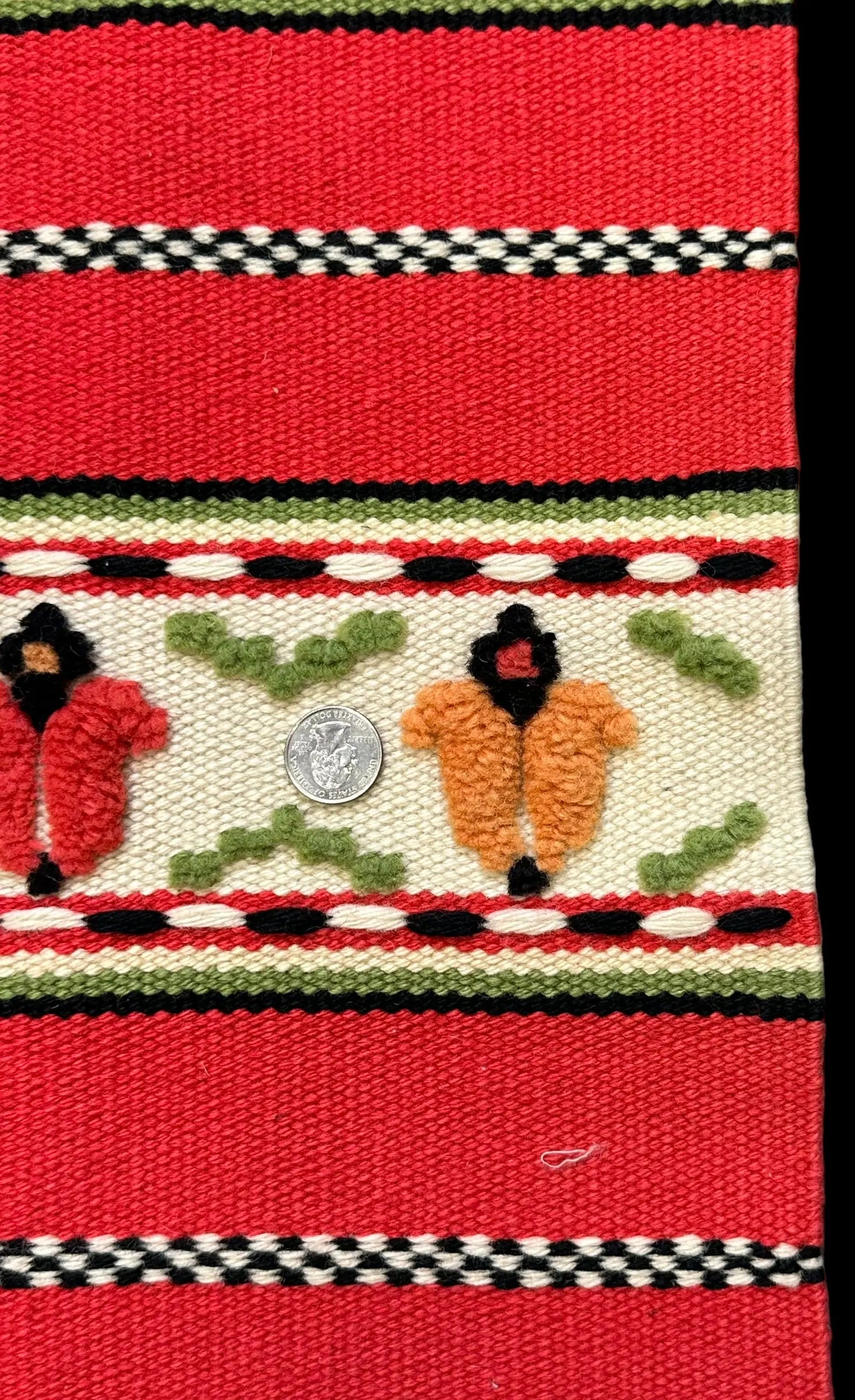 Handmade Vintage Wool Rug Colorful Turkish Kilim Unique Design 2' x 4'3 I Got Rugs