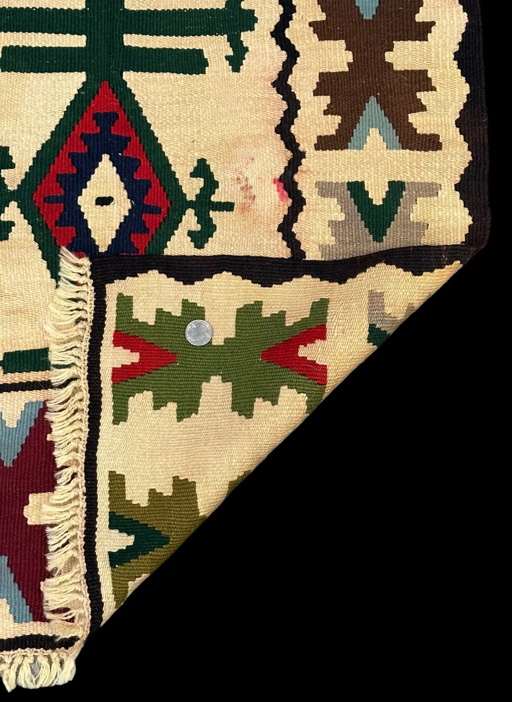 Handmade Vintage Wool Rug Multicolor Turkish Kilim Geometric Design 2'4 x 4'7 I Got Rugs Handmade Vintage Wool Rug Multicolor Turkish Kilim Geometric Design 2'4 x 4'7 I Got Rugs Handmade Vintage I Got Rugs