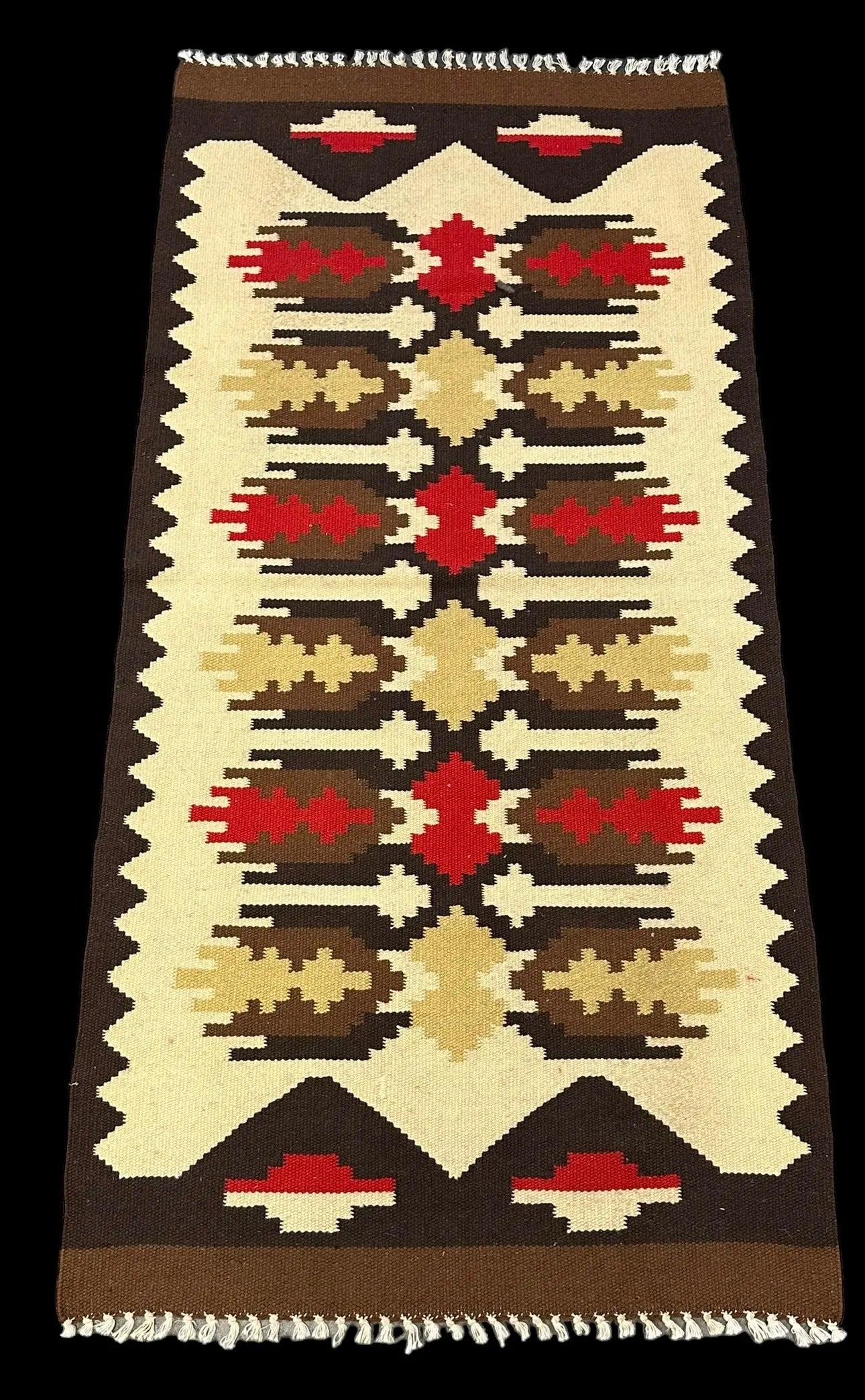 Handmade Vintage Wool Rug Multicolor Turkish Kilim Tribal Design 2'4 x 4'9 I Got Rugs Handmade Vintage Wool Rug Multicolor Turkish Kilim Tribal Design 2'4 x 4'9 I Got Rugs Handmade Vintage I Got Rugs