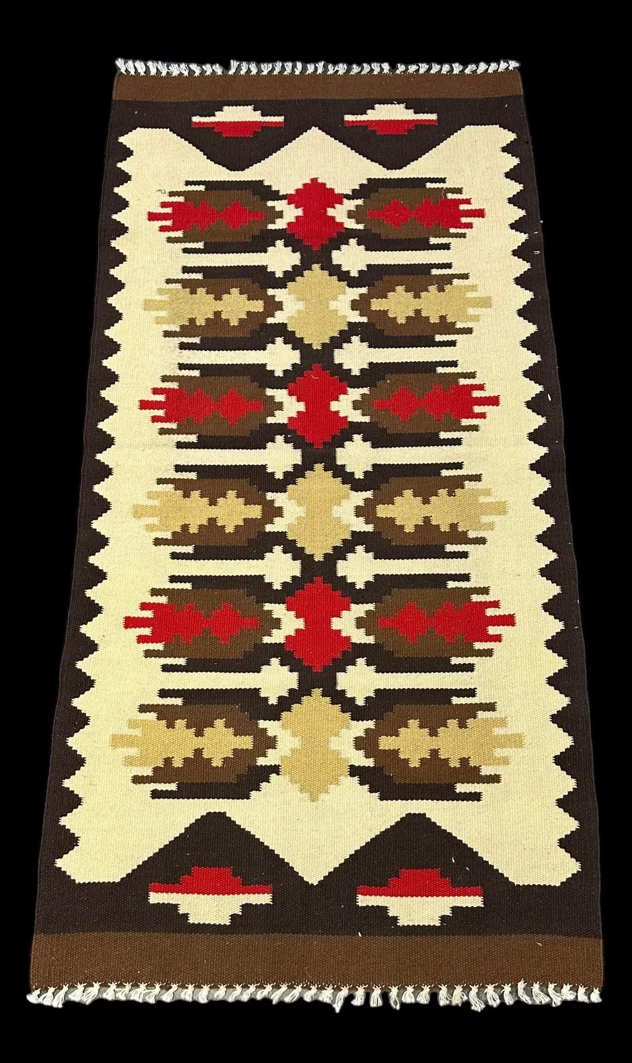 Handmade Vintage Wool Rug Multicolor Turkish Kilim Tribal Design 2'4 x 4'9 I Got Rugs Handmade Vintage Wool Rug Multicolor Turkish Kilim Tribal Design 2'4 x 4'9 I Got Rugs Handmade Vintage I Got Rugs