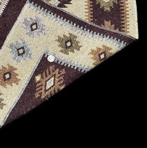 Handmade Vintage Wool Rug Turkish Kilim Multicolor Tribal Design 2'6 x 9'5 I Got Rugs