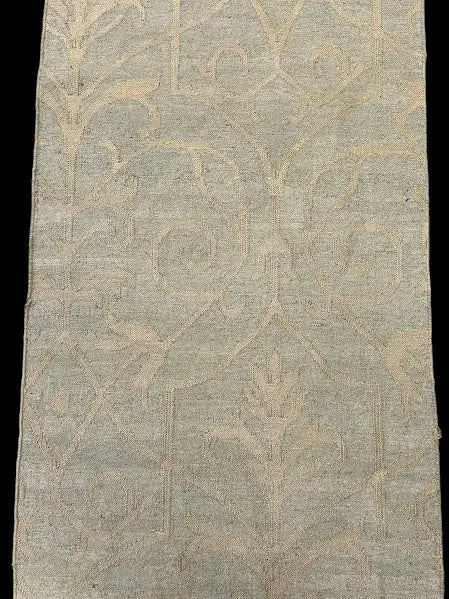 Handmade Vintage Wool Rug Turkish Oushak Floral Runner Muted Colors 2'6 x 13'6 I Got Rugs