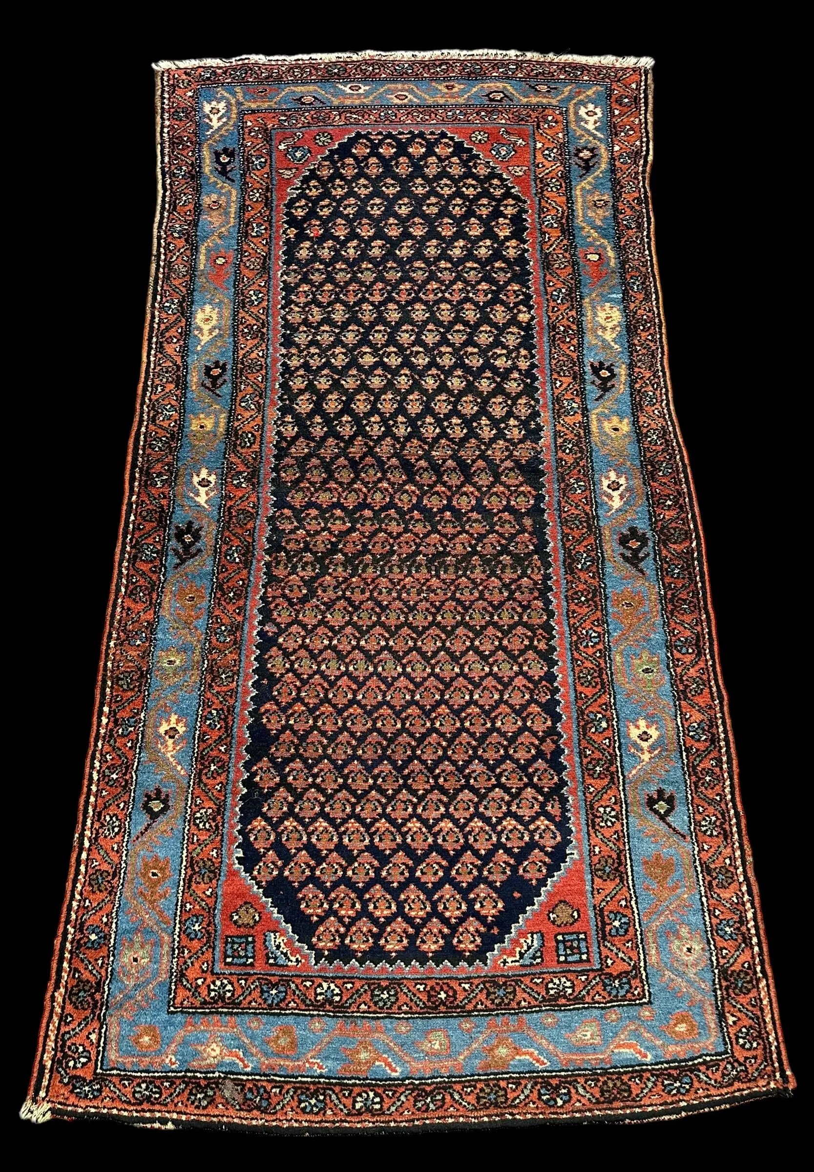 Handmade Vintage Wool Rug Unique Persian Bidjar Design in Bold Colors 3'5 x 6'8 I Got Rugs Handmade Vintage Wool Rug Unique Persian Bidjar Design in Bold Colors 3'5 x 6'8 I Got Rugs Handmade Vintage I Got Rugs