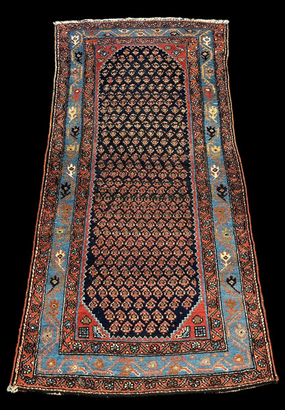 Handmade Vintage Wool Rug Unique Persian Bidjar Design in Bold Colors 3'5 x 6'8 I Got Rugs Handmade Vintage Wool Rug Unique Persian Bidjar Design in Bold Colors 3'5 x 6'8 I Got Rugs Handmade Vintage I Got Rugs