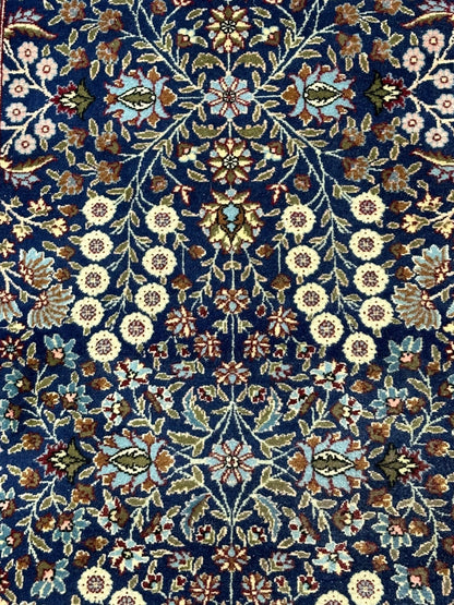 Handmade Vintage Wool Runner Rug Persian Floral Pattern Navy Blue 2'9 x 5'8 I Got Rugs Handmade Vintage Wool Runner Rug Persian Floral Pattern Navy Blue 2'9 x 5'8 I Got Rugs Handmade Vintage I Got Rugs