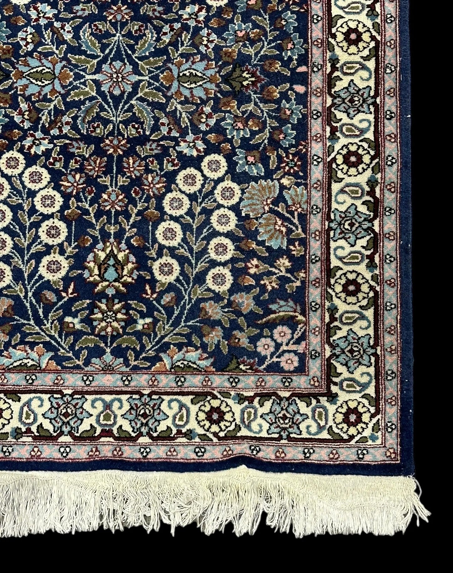 Handmade Vintage Wool Runner Rug Persian Floral Pattern Navy Blue 2'9 x 5'8 I Got Rugs Handmade Vintage Wool Runner Rug Persian Floral Pattern Navy Blue 2'9 x 5'8 I Got Rugs Handmade Vintage I Got Rugs