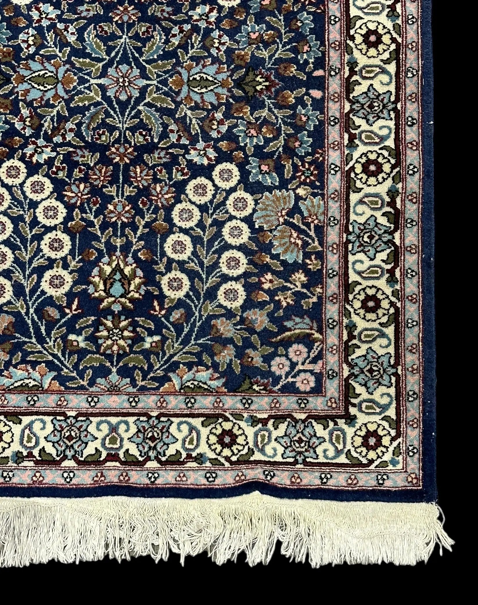 Handmade Vintage Wool Runner Rug Persian Floral Pattern Navy Blue 2'9 x 5'8 I Got Rugs Handmade Vintage Wool Runner Rug Persian Floral Pattern Navy Blue 2'9 x 5'8 I Got Rugs Handmade Vintage I Got Rugs