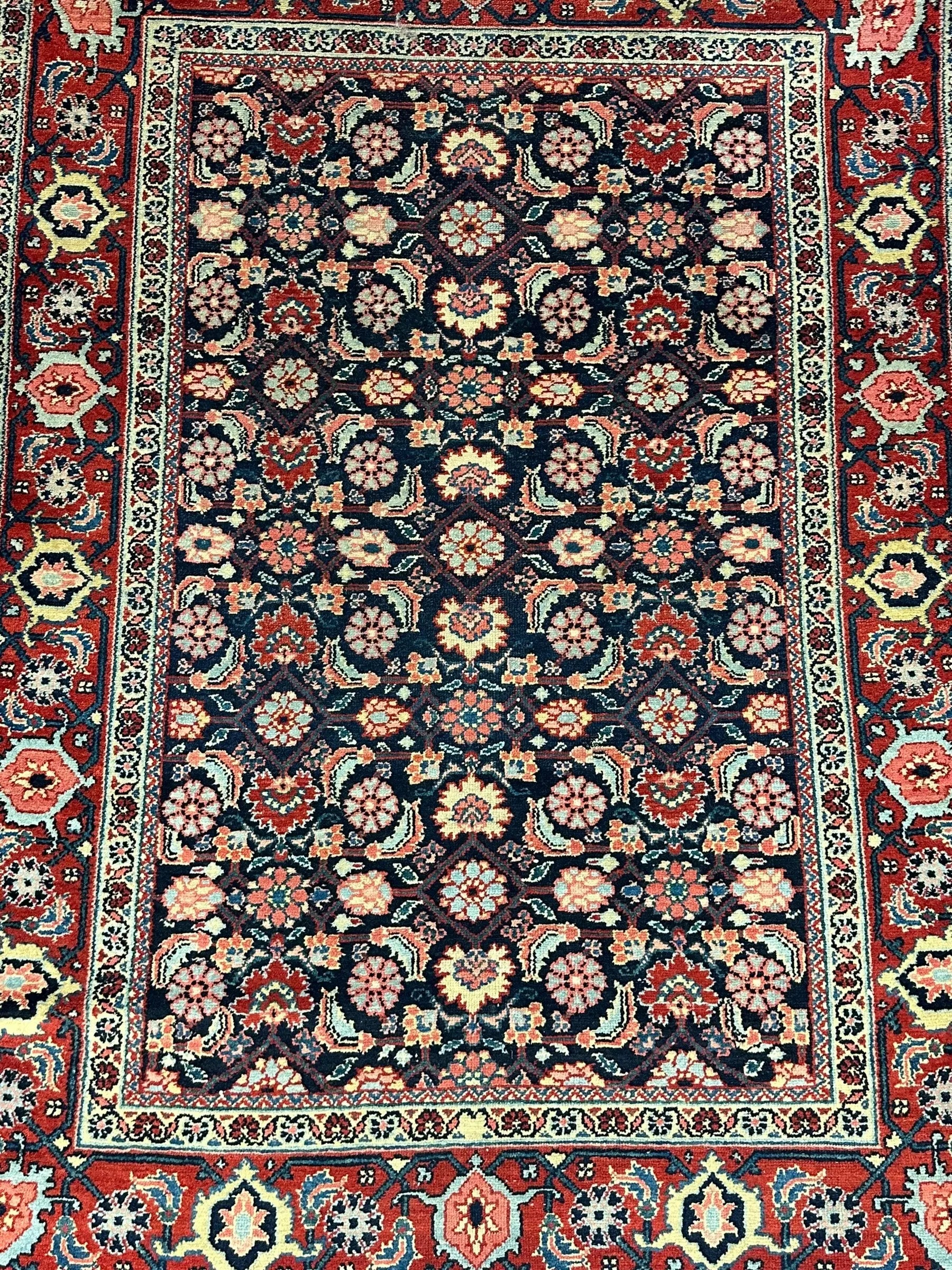 Unique Handmade Vintage Wool Rug Colorful Persian Floral Pattern 4'4 x 5'10 I Got Rugs Unique Handmade Vintage Wool Rug Colorful Persian Floral Pattern 4'4 x 5'10 I Got Rugs Handmade Vintage I Got Rugs