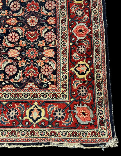 Unique Handmade Vintage Wool Rug Colorful Persian Floral Pattern 4'4 x 5'10 I Got Rugs Unique Handmade Vintage Wool Rug Colorful Persian Floral Pattern 4'4 x 5'10 I Got Rugs Handmade Vintage I Got Rugs