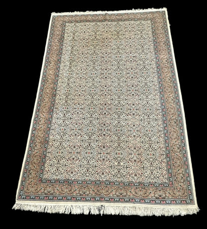 Unique Handmade Vintage Wool Rug Colorful Turkish Oriental Design 6'6 x 10' I Got Rugs