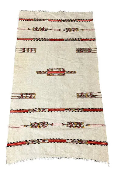 Vintage Tribal Berbere Moroccan Kilim Rug 2'9 x 5'1 I Got Rugs